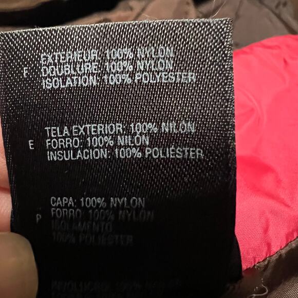 The North Face Coat Womens Medium Hyvent 3 in 1 Ski Winter Hooded Jacket Brown - Picture 9 of 11